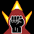 Fist icon/pixelart