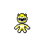 Wee Yellow Power Ranger icon/pixelart