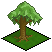 Tree icon/pixelart