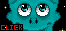 Alian Portrait icon/pixelart