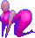 Plastic woman icon/pixelart