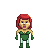 Poison Ivy icon/pixelart