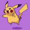 Pikachu - Pokemon 09 icon/pixelart