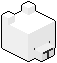 Polar Bear Head icon/pixelart