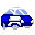 City Connection Police Car icon/pixelart