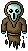 Poltergeist icon/pixelart
