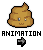 the animated faeces part2 icon/pixelart