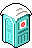 Portapotty icon/pixelart