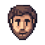 Portrait icon/pixelart