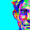 Portrait icon/pixelart