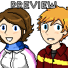 Portraits icon/pixelart