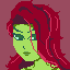 Poison Ivy icon/pixelart