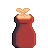 Mason jar icon/pixelart