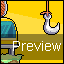 Construction icon/pixelart