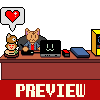 My desk icon/pixelart