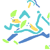 The death of a great green caps nation from the invasion of the giant flying magnifying glass! icon/pixelart