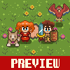 RPG grass land world (tile set & sprite) Part I icon/pixelart