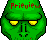 Zombie icon/pixelart