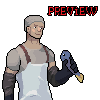 Fisher icon/pixelart