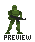 Toy Plastic Soldier icon/pixelart