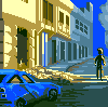 the town where nobody lives icon/pixelart