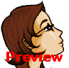 Rachel is an ANIME!!! icon/pixelart