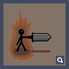 Stick icon/pixelart