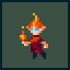 Fire Sorceress icon/pixelart