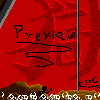 In Front Of The Hell's Gate icon/pixelart