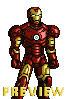 Iron Man Suit MKIII icon/pixelart