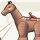 Troy icon/pixelart