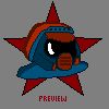 Doomguy for President icon/pixelart