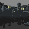 Alexandria, takeoff icon/pixelart