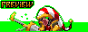Christmas knight icon/pixelart