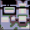 Multicolored Mirror icon/pixelart