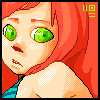 Look Back icon/pixelart
