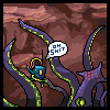 Mars exploration icon/pixelart