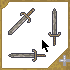 Stone Sword Sprites icon/pixelart