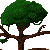 Tree icon/pixelart