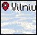 Vilnius - Tower of Gediminas icon/pixelart
