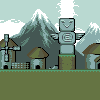 a very very very tiny tiny tiny village