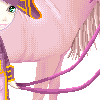 Boy with a horse icon/pixelart