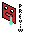ISO slug attached to one unlucky iso block icon/pixelart
