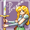 She raised her sword... icon/pixelart