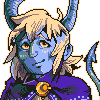 Local youngster carries the burden of his genocidal dragon grandfather icon/pixelart