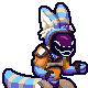 Lethal protogen dance icon/pixelart