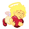 Fluffy Angel icon/pixelart
