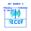 Ice Axe icon/pixelart