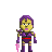 Psylocke icon/pixelart