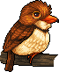 Puffbird icon/pixelart